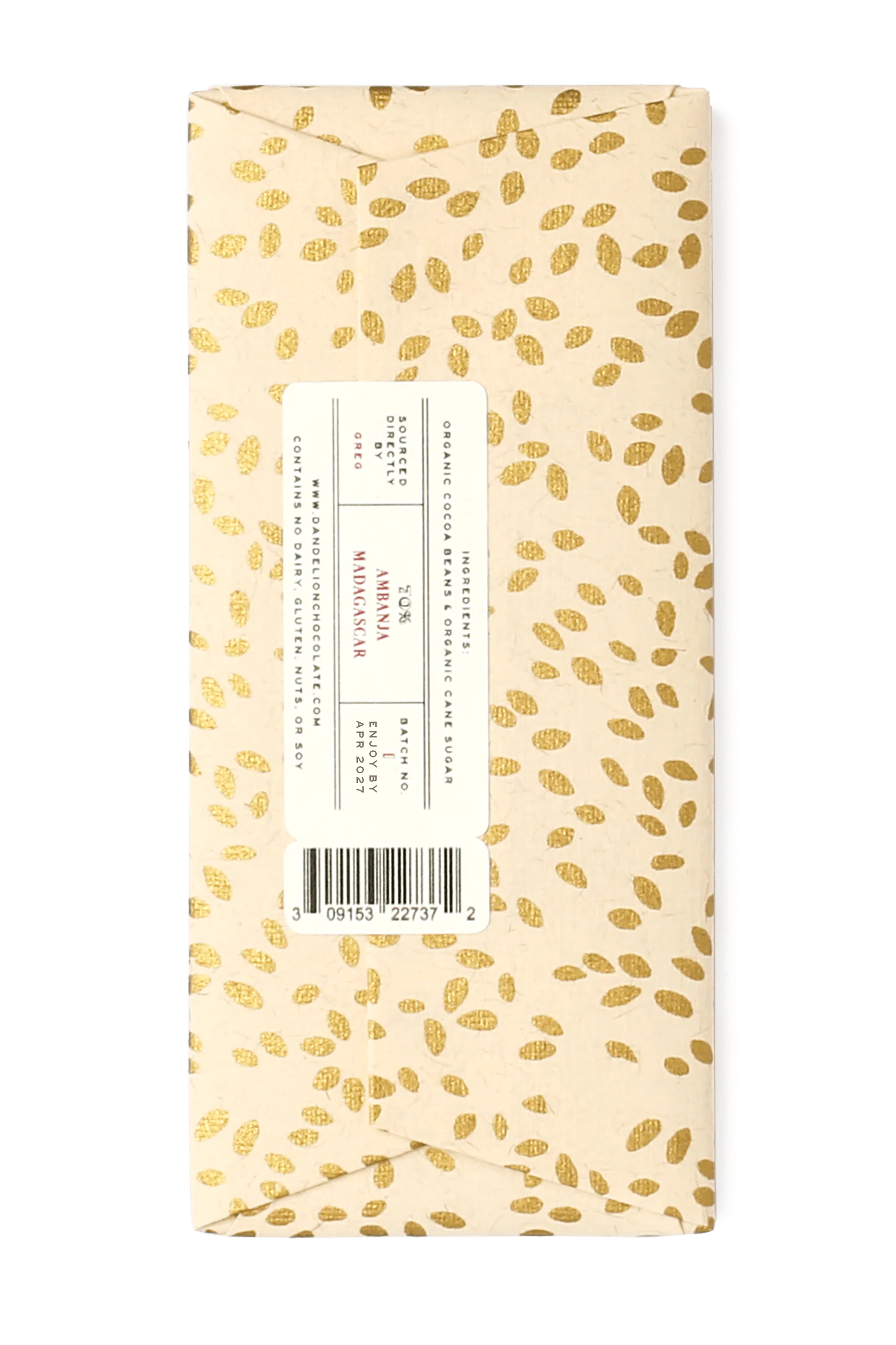 Ambanja, Madagascar 70% Single-Origin Chocolate Bar - Image 3