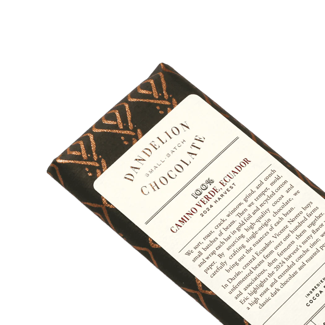 100% Camino Verde, Ecuador, 2024 Harvest, Batch 1 Single-Origin Chocolate Bar - Image 3