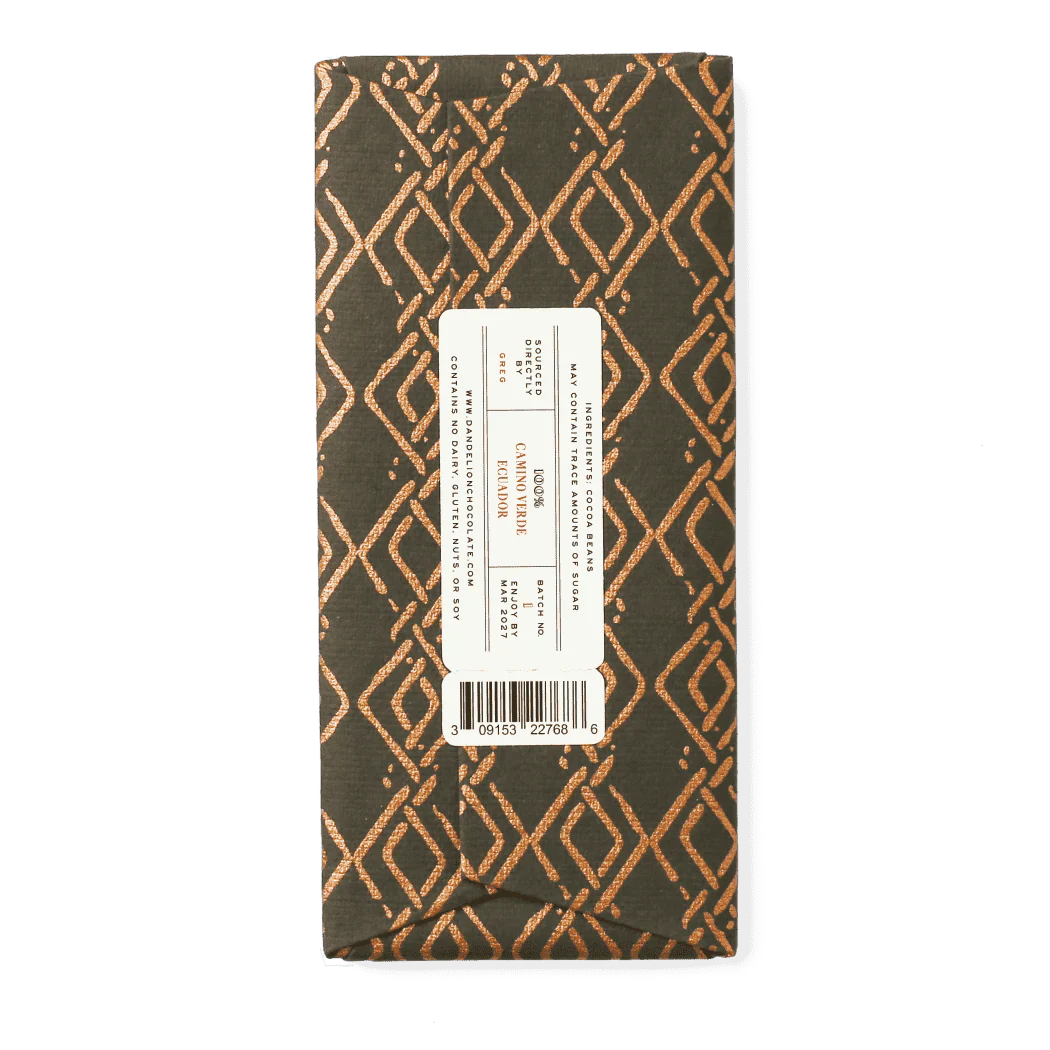 100% Camino Verde, Ecuador, 2024 Harvest, Batch 1 Single-Origin Chocolate Bar - Image 6