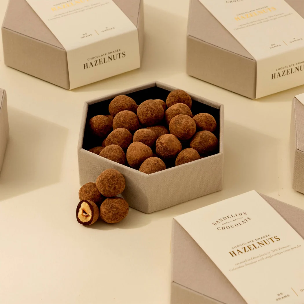 Chocolate Dragée Hazelnuts - Image 4