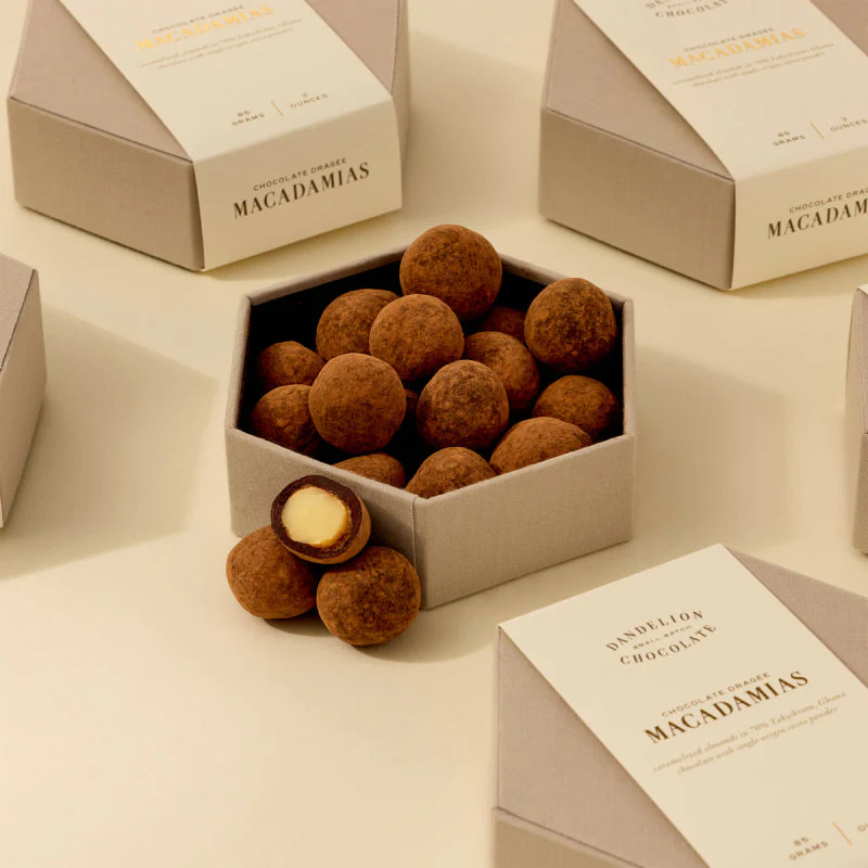 Chocolate Dragée Macadamias - Image 4