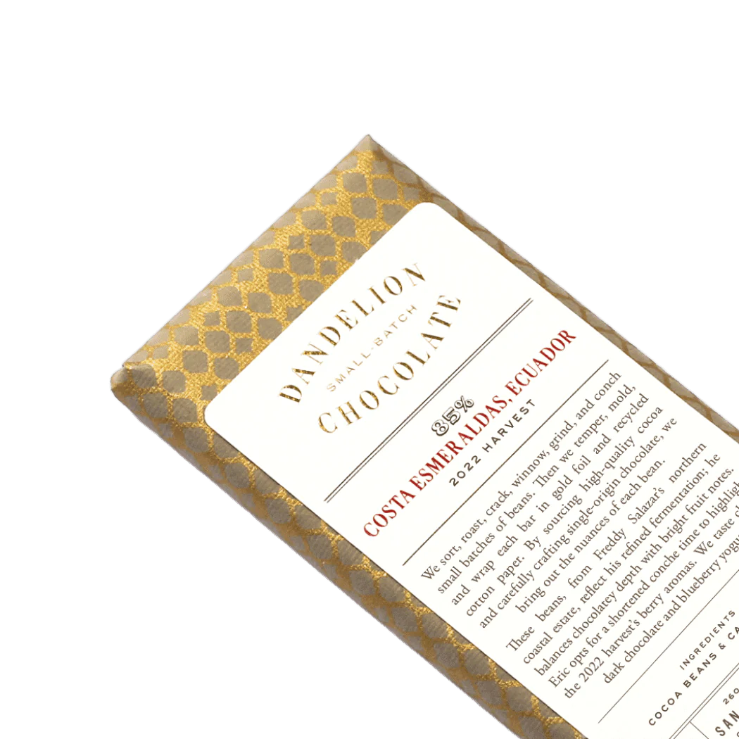 Costa Esmeraldas, Ecuador 85% 2022 Batch 1 Single-Origin Chocolate Bar - Image 3