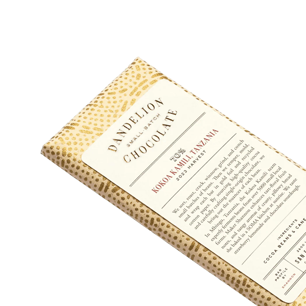Kokoa Kamili, Tanzania 70% 2025 Harvest Single-Origin Chocolate Bar - Image 3
