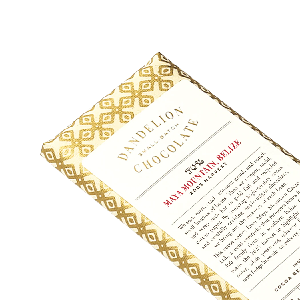 Maya Mountain, Belize 70% 2025 Harvest Single-Origin Chocolate Bar - Image 3