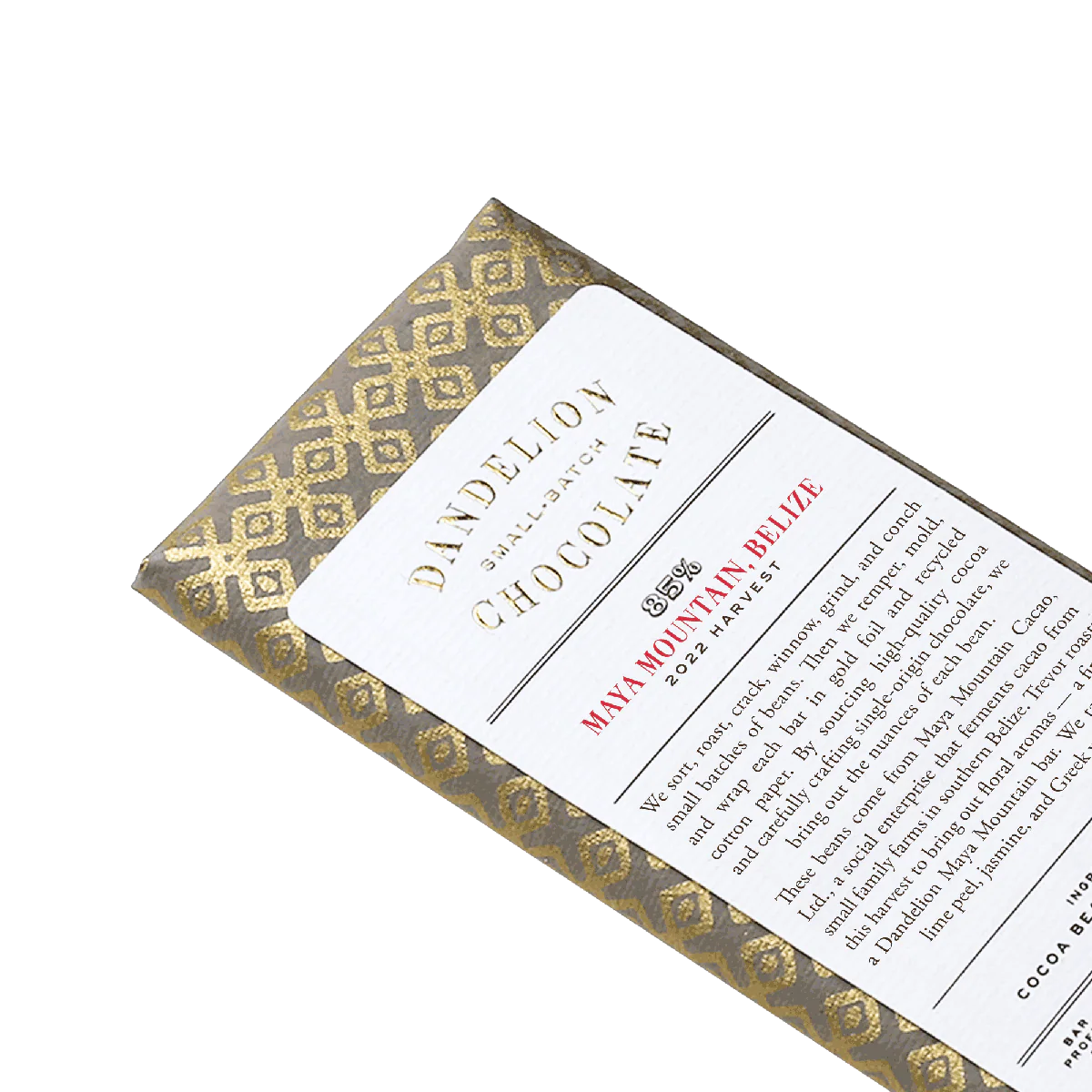 Maya Mountain, Belize 85% 2023 Batch 1 Single-Origin Chocolate Bar - Image 3