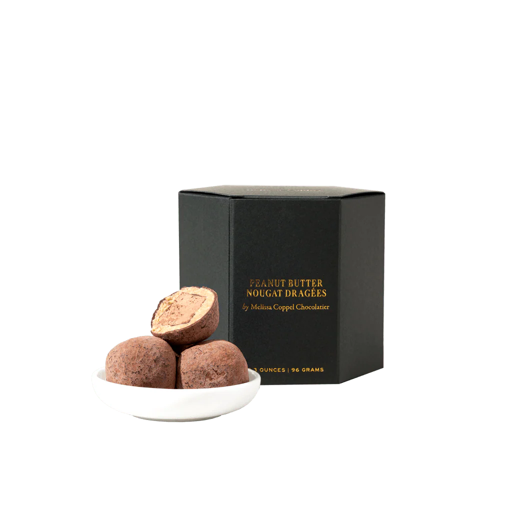 Peanut Butter Nougat Dragées by Melissa Coppel