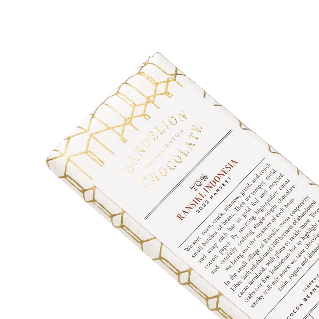 Ransiki, Indonesia 70% 2022 Harvest Single-Origin Chocolate Bar - Image 3