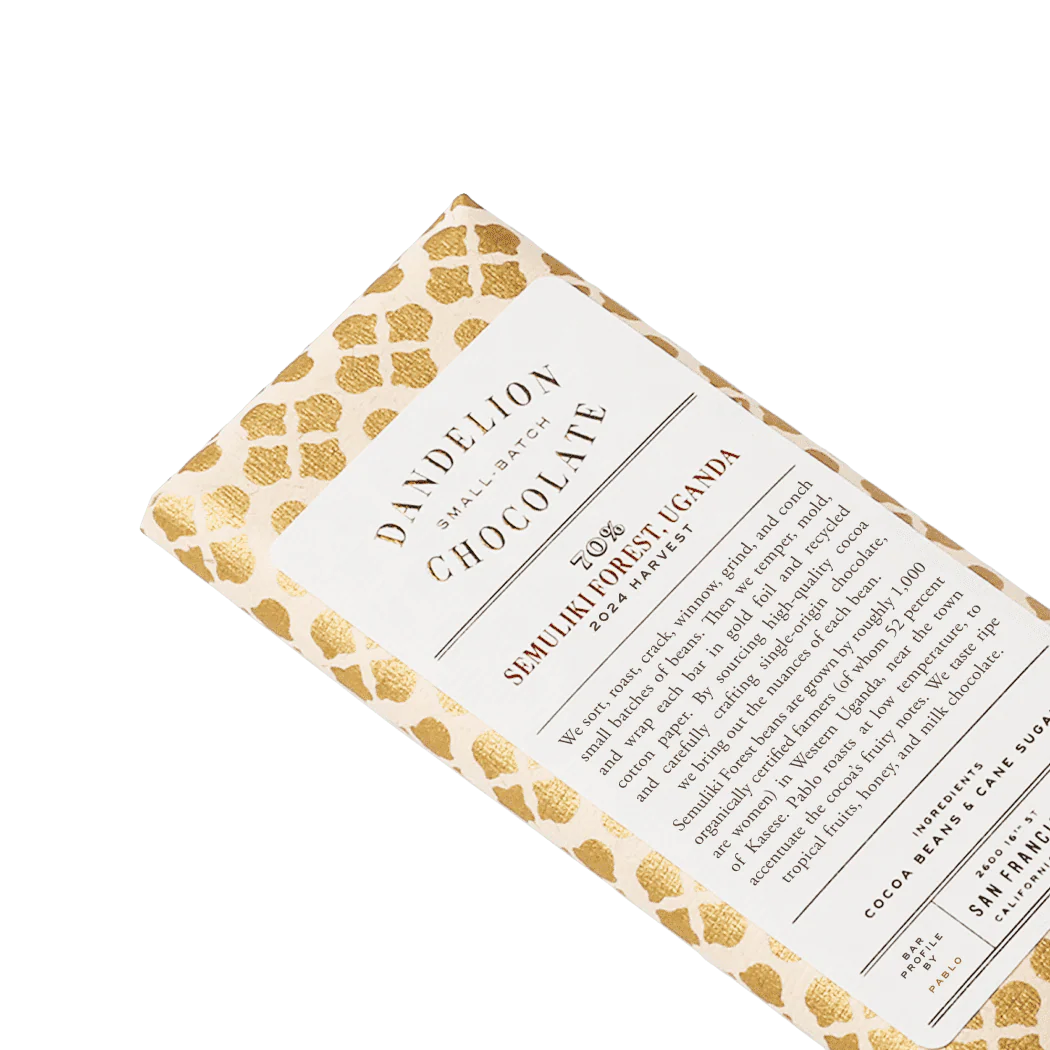 Semuliki Forest, Uganda 70% 2024 Harvest Single-Origin Chocolate Bar - Image 3
