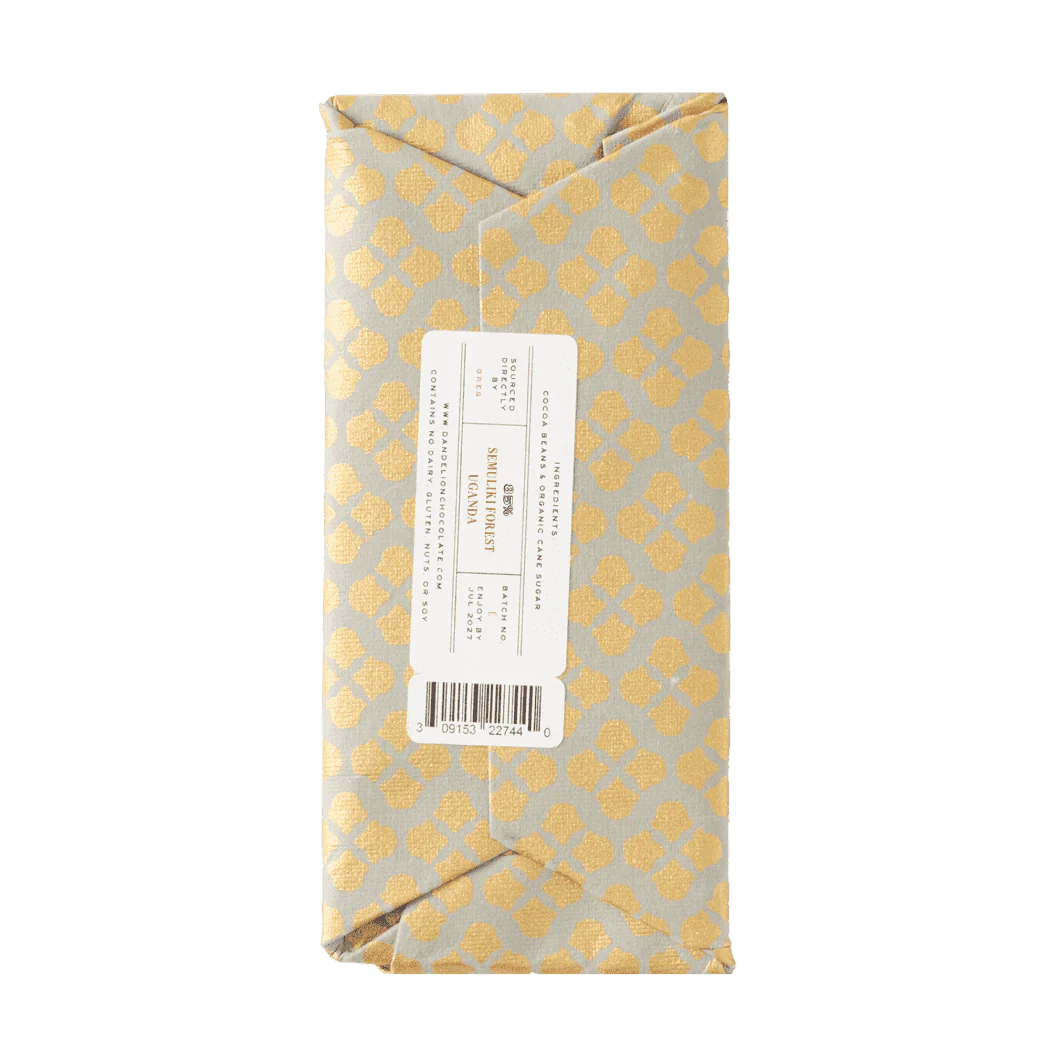 Semuliki Forest, Uganda 85% Single-Origin Chocolate Bar - Image 4