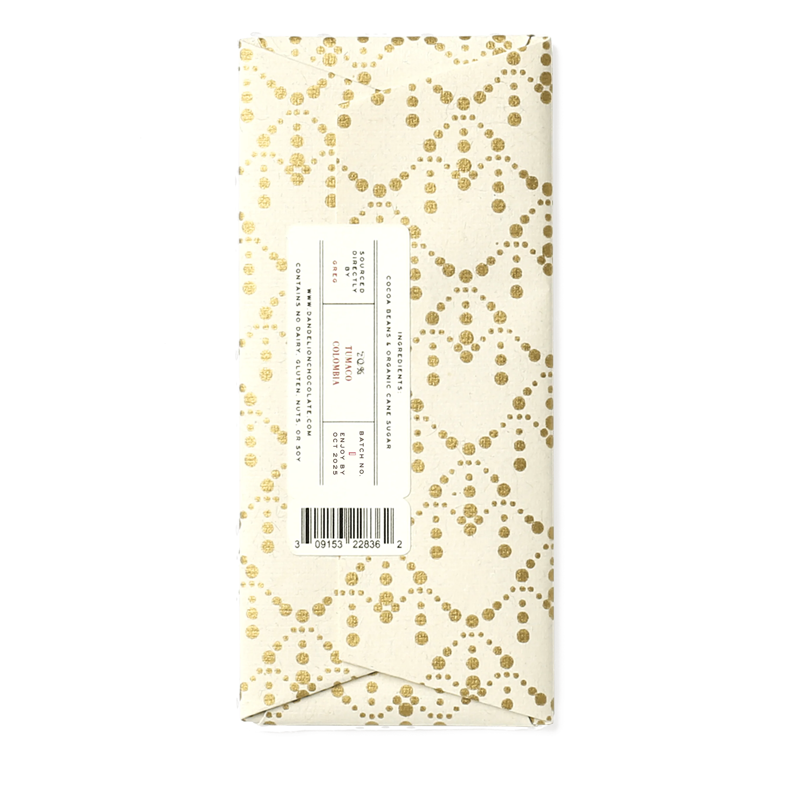Tumaco, Colombia 70% Single-Origin Chocolate Bar - Image 4