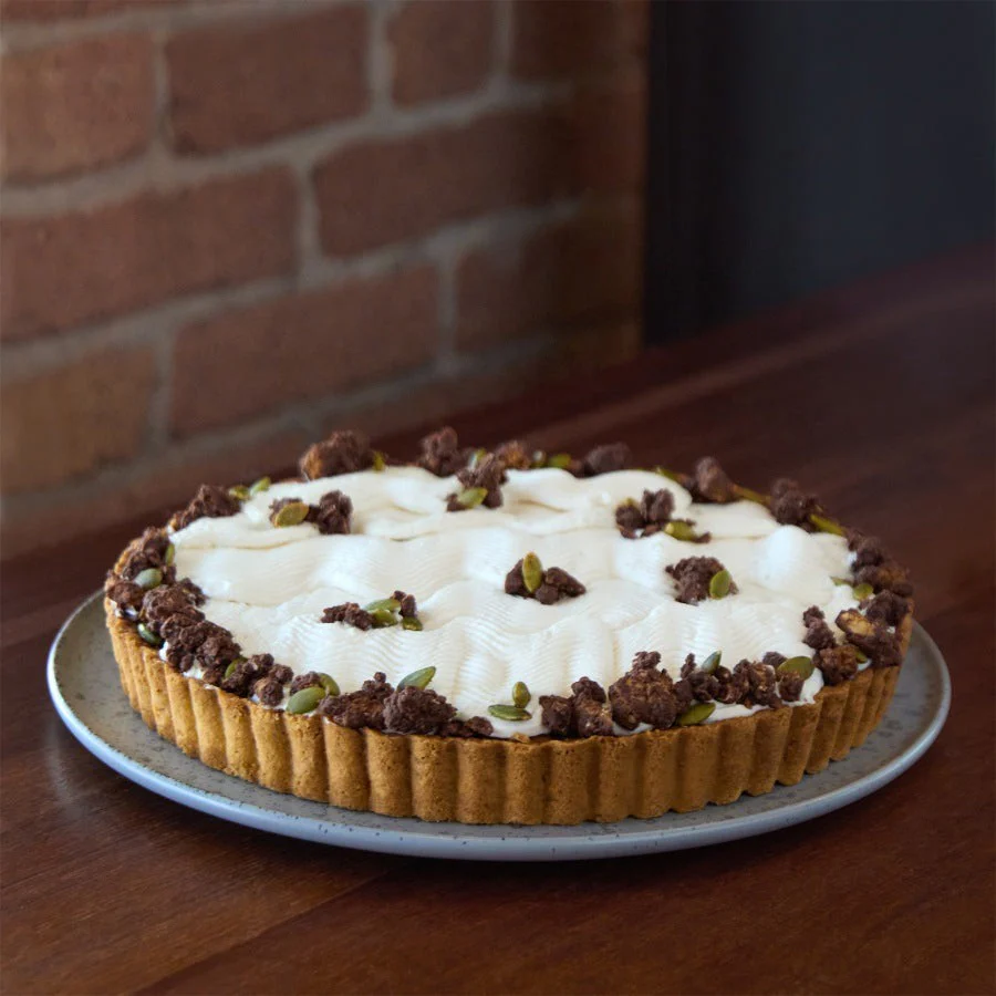 Velvety Chocolate Pumpkin Tart - Image 2