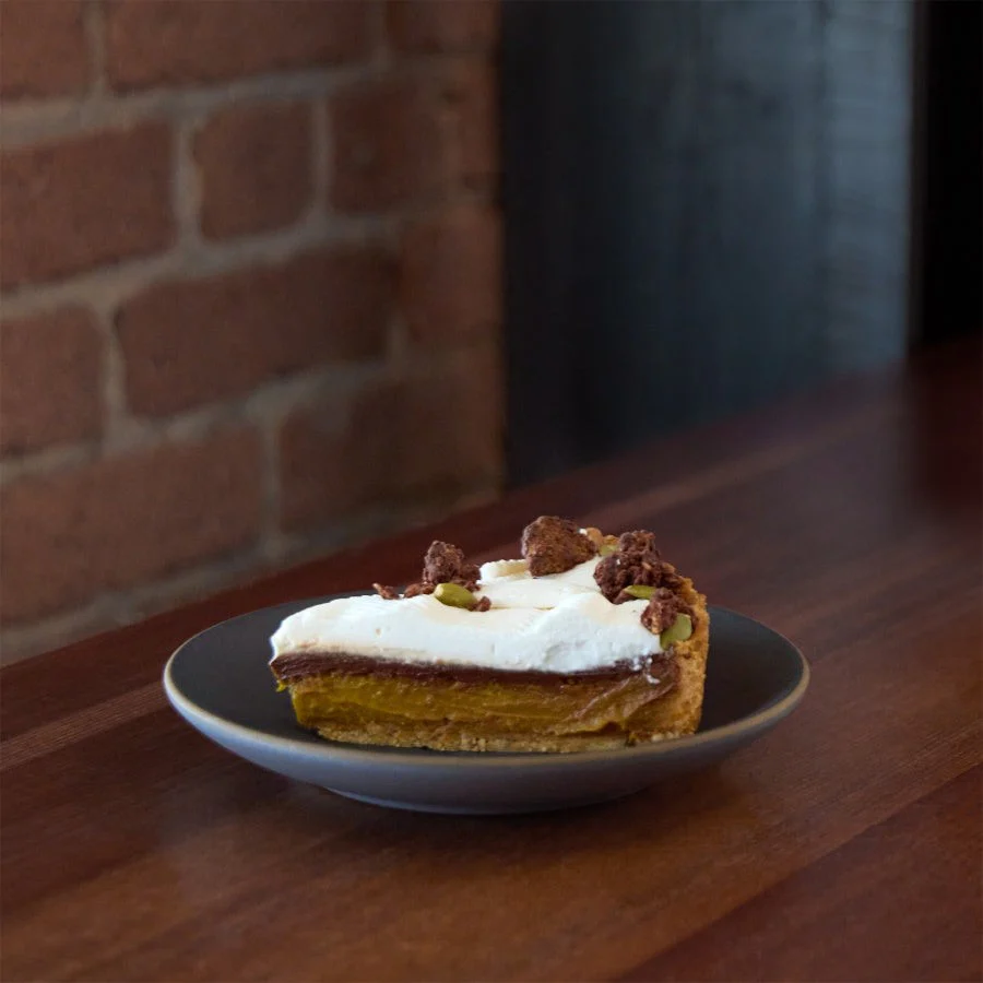 Velvety Chocolate Pumpkin Tart - Image 3