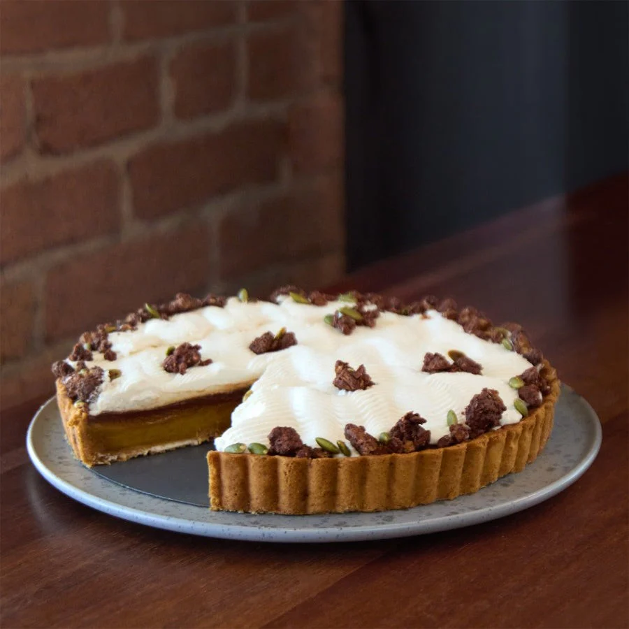 Velvety Chocolate Pumpkin Tart - Image 4